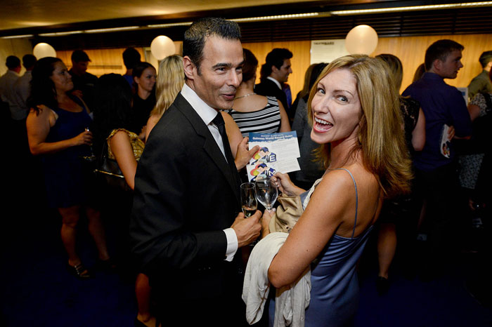 Couples at the Biggest Blind Date Guinness Record breaking event